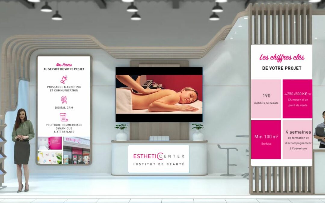 Esthetic Center au salon virtuel « Les Rencontres Digitales de la Franchise »